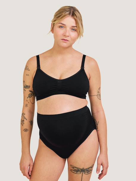 Culotte de grossesse montante noir 3 - vertbaudet enfant 