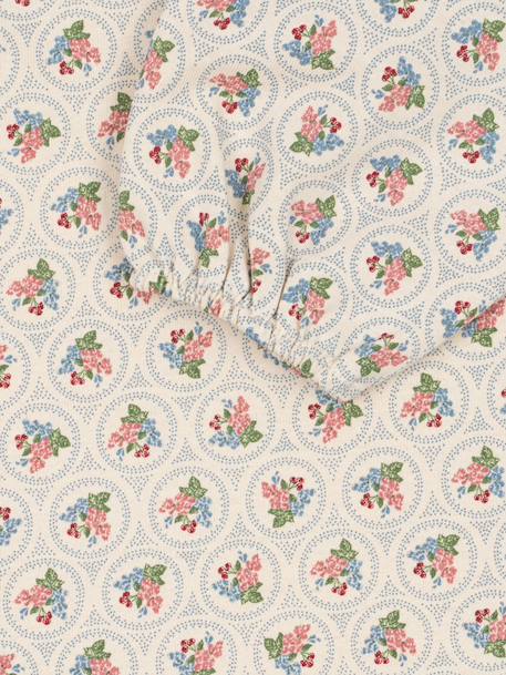 Robe longue manches volumineuses beige 6 - vertbaudet enfant 