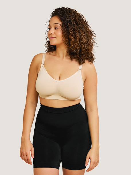 Soutien-gorge grossesse et allaitement à mémoire de forme Chair (Honey)+noir 5 - vertbaudet enfant 