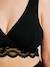Soutien-gorge cache-coeur de grossesse et d'allaitement en coton bio Noir 7 - vertbaudet enfant 