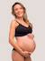 Soutien-gorge grossesse et allaitement rembourré sans coutures NOIR 2 - vertbaudet enfant 