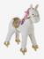 Cheval à roulettes en bois FSC® Grand cheval+Grande licorne+Petit cheval 6 - vertbaudet enfant 