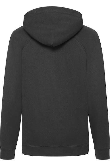 Sweat à capuche coton Blanc+Bleu roi+Gris chiné+Noir 8 - vertbaudet enfant 