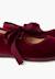Chaussures babies velours avec nœud gros-grain filles Beige+Bleu de france+Bleu marine+Bordeaux+Gris+Noir+Rose pâle+Vert 24 - vertbaudet enfant 
