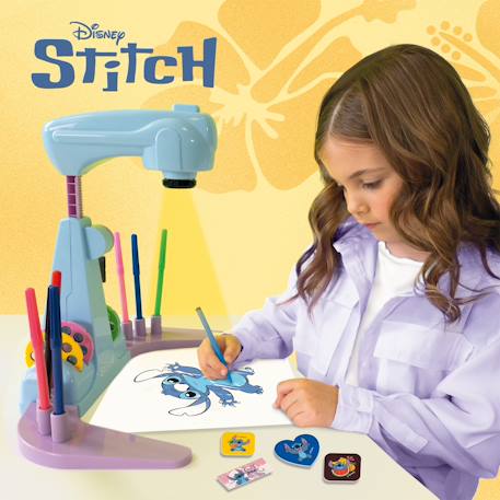 Projecteur de dessins + accessoirs stitch MULTICOLORE 3 - vertbaudet enfant 