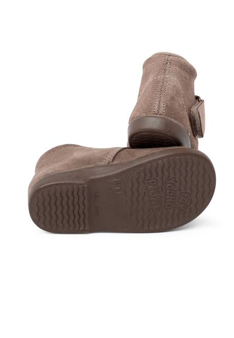 Botte adhérente à sangles croisées fendues Bleu marine+Gris+Taupe 15 - vertbaudet enfant 