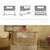 Lit Cododo Kinderkraft NESTEE GROW 2 3 en 1 avec 5 Niveaux de Hauteur, Matelas Extensible, Roulettes et Pliage Facile Gris foncé 3 - vertbaudet enfant 