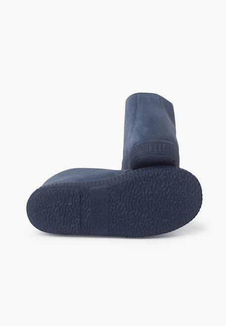Bottes fourrées pour enfant à lacets Bleu+Bleu marine+Bordeaux+Camel+Taupe+Vert 3 - vertbaudet enfant 