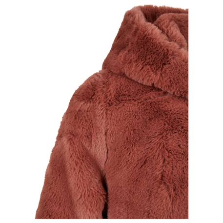 Manteau synthétique Noir+Rose foncé 7 - vertbaudet enfant 