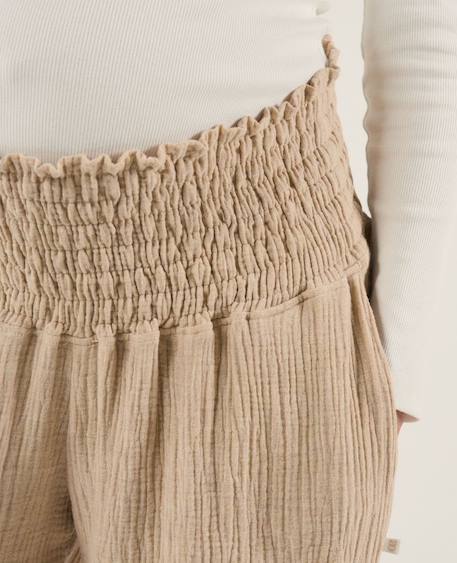 Pantalon de maternité myriam Beige+Bleu 5 - vertbaudet enfant 