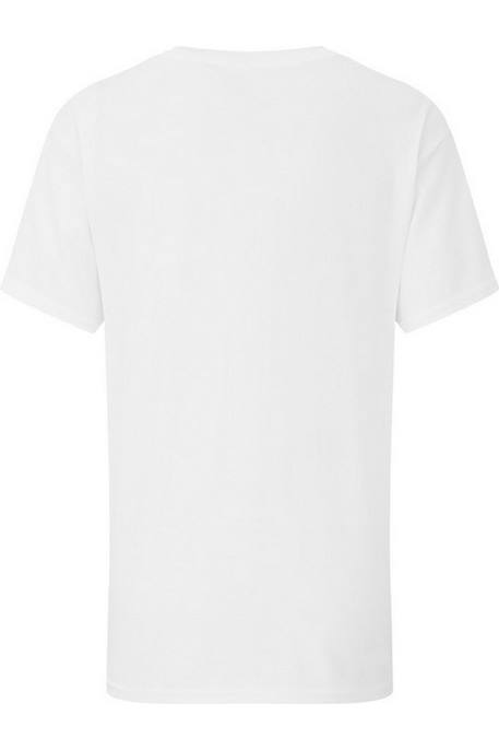 T-shirt iconic coton peigné et filé à l'anneau 195 Blanc 2 - vertbaudet enfant 