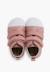 Bottine sport en cuir à bout blanc Couleur cuir+Rose 11 - vertbaudet enfant 