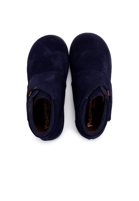 Botte adhérente à sangles croisées fendues Bleu marine+Gris+Taupe 5 - vertbaudet enfant 