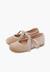 Chaussures babies velours avec nœud gros-grain filles Beige+Bleu de france+Bleu marine+Bordeaux+Gris+Noir+Rose pâle+Vert 4 - vertbaudet enfant 