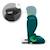 Siège auto JUNIOR FIX 2 PLUS 100-150 cm, isofix, protections latérales sps, appuie-tête réglable, confort air flow Black+Green+Grey+Pink 12 - vertbaudet enfant 