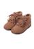 Bottines à lacets en daim avec ornement flocon de neige Gris+Rose+Taupe 16 - vertbaudet enfant 