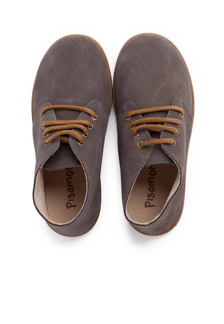 Botte fendue style safari contrasté Bleu marine+Gris+Taupe 11 - vertbaudet enfant 