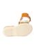 Sandale en suède brides croisées et semelle en jute Bleu+Camel 8 - vertbaudet enfant 