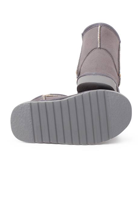 Low boots type australien enfants Bleu marine+Camel+Gris 15 - vertbaudet enfant 