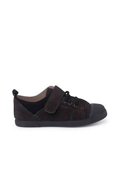 Chaussures-Baskets avec fermeture adhérente et laçage élastique