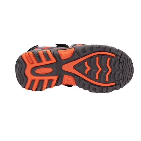 Sandales synthétique jaime Gris / orange 6 - vertbaudet enfant 
