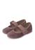 Velours chaussures babies large bracelet en cuir verni Noir+Rose pâle 11 - vertbaudet enfant 