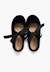 Chaussures babies velours avec nœud gros-grain filles Beige+Bleu de france+Bleu marine+Bordeaux+Gris+Noir+Rose pâle+Vert 35 - vertbaudet enfant 