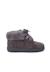 Bottines en suède fille col fourrure lacets en satin Bleu marine+Gris+Marron+Rose+Taupe 7 - vertbaudet enfant 