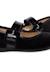 Velours chaussures babies large bracelet en cuir verni Noir+Rose pâle 6 - vertbaudet enfant 