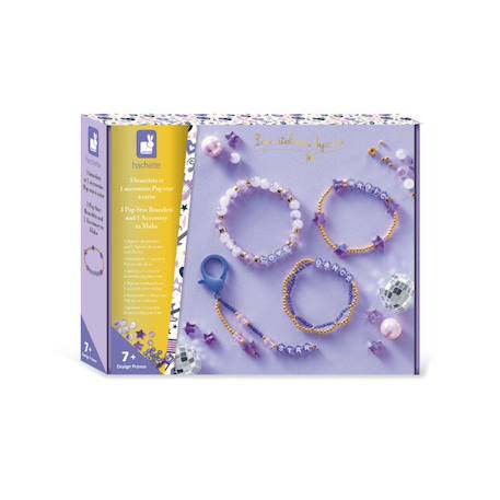 Bijoux à créer pop star MULTICOLORE 1 - vertbaudet enfant 
