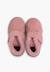Botte avec col en laine d'agneau et sangle d'enfilage Gris+Rose+Taupe 11 - vertbaudet enfant 