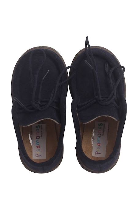 Chaussures derbies premiers pas Bleu marine+Camel+Gris 5 - vertbaudet enfant 