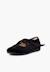 Chaussures babies velours avec nœud gros-grain filles Beige+Bleu de france+Bleu marine+Bordeaux+Gris+Noir+Rose pâle+Vert 32 - vertbaudet enfant 