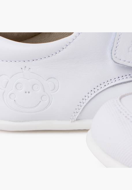 Baskets semelle flexible embout renforcé Blanc 6 - vertbaudet enfant 