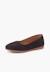 Ballerines plates en suède pour filles s Bordeaux+Gris foncé+Taupe 8 - vertbaudet enfant 