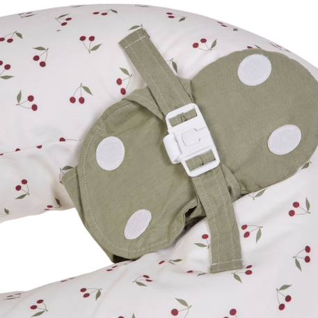 Coussin d'allaitement et de grossesse 3en1 multirelax Cerises 3 - vertbaudet enfant 