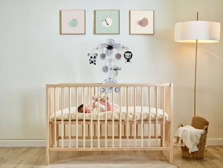 Tiny love mobile bébé pour berceau soothe & groove black & white Black & white 3 - vertbaudet enfant 