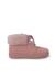 Bottines en suède fille col fourrure lacets en satin Bleu marine+Gris+Marron+Rose+Taupe 19 - vertbaudet enfant 