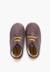 Bottines doublées en suède de mouton avec bande arrière Gris+Marron 5 - vertbaudet enfant 