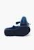 Chaussures babies velours avec nœud gros-grain filles Beige+Bleu de france+Bleu marine+Bordeaux+Gris+Noir+Rose pâle+Vert 9 - vertbaudet enfant 