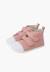 Bottine sport en cuir à bout blanc Couleur cuir+Rose 10 - vertbaudet enfant 