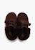 Bottines en suède fille col fourrure lacets en satin Bleu marine+Gris+Marron+Rose+Taupe 17 - vertbaudet enfant 