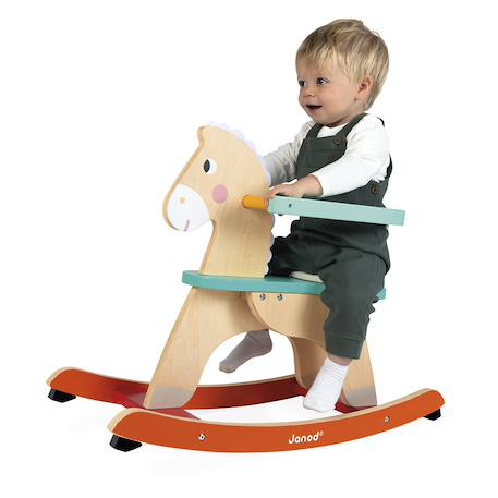 Cheval à bascule évolutif zigolos Multicolore 3 - vertbaudet enfant 
