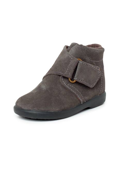 Botte adhérente à sangles croisées fendues Bleu marine+Gris+Taupe 8 - vertbaudet enfant 