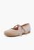 Chaussures babies velours avec nœud gros-grain filles Beige+Bleu de france+Bleu marine+Bordeaux+Gris+Noir+Rose pâle+Vert 2 - vertbaudet enfant 