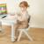 Table enfant avec 2 chaises Bleu clair et gris+Gris+Rose et gris+Vert 8 - vertbaudet enfant 
