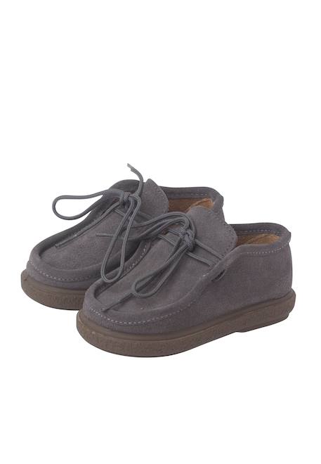Chaussures derbies premiers pas Bleu marine+Camel+Gris 16 - vertbaudet enfant 