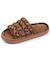 Chaussons mules ouvertes velours semelle bloup xtra confort Bleucanard+Léopard camel+Multicolor+Vertamande 12 - vertbaudet enfant 