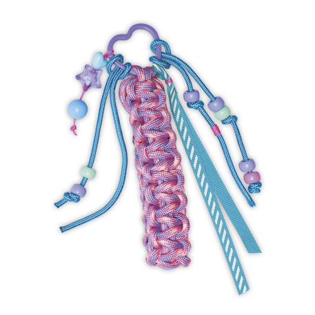 Kit créatif bijoux de sac MULTICOLORE 6 - vertbaudet enfant 