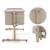 Lit bébé NESTEE GROW 2 3 en 1 évolutif avec matelas, cododo, 5 niveaux, pieds télescopiques beige Beige 5 - vertbaudet enfant 